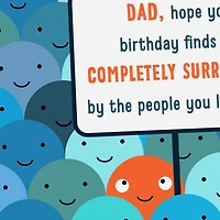 Surrounded by People You Love Funny Birthday Card for Dad for only USD 3.99 | Hallmark
