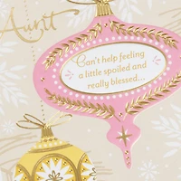 You're One of the Best Gifts from God Religious Christmas Card for Aunt for only USD 3.99 | Hallmark