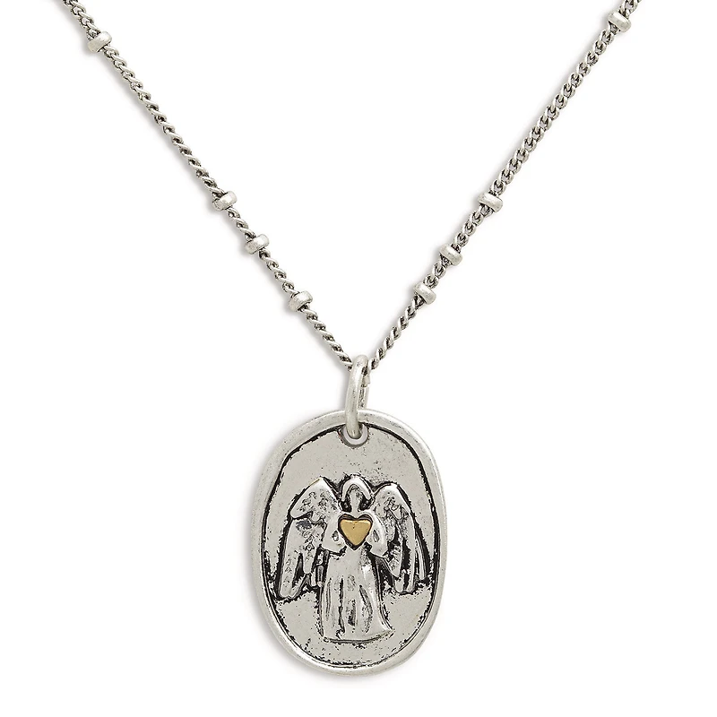 Demdaco Guardian Angel Charm Necklace, 18" for only USD 32.99 | Hallmark