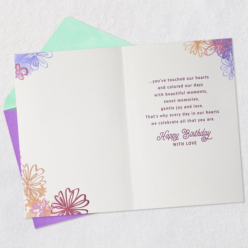 You've Touched Our Hearts Birthday Card for Granddaughter for only USD 7.99 | Hallmark