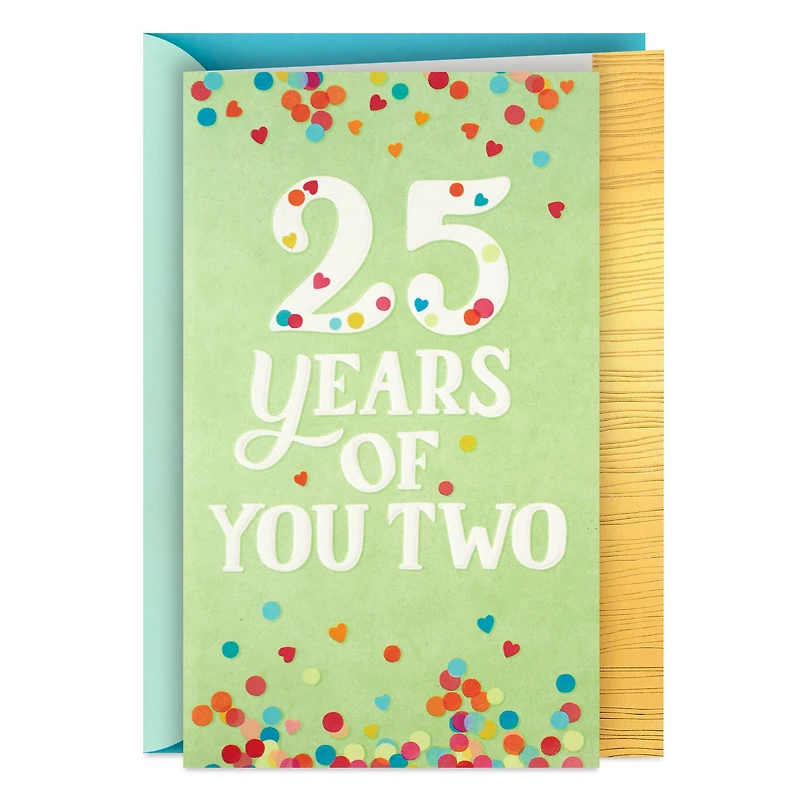 This Amazing Life You've Made 25th Anniversary Card for Couple for only USD 5.59 | Hallmark