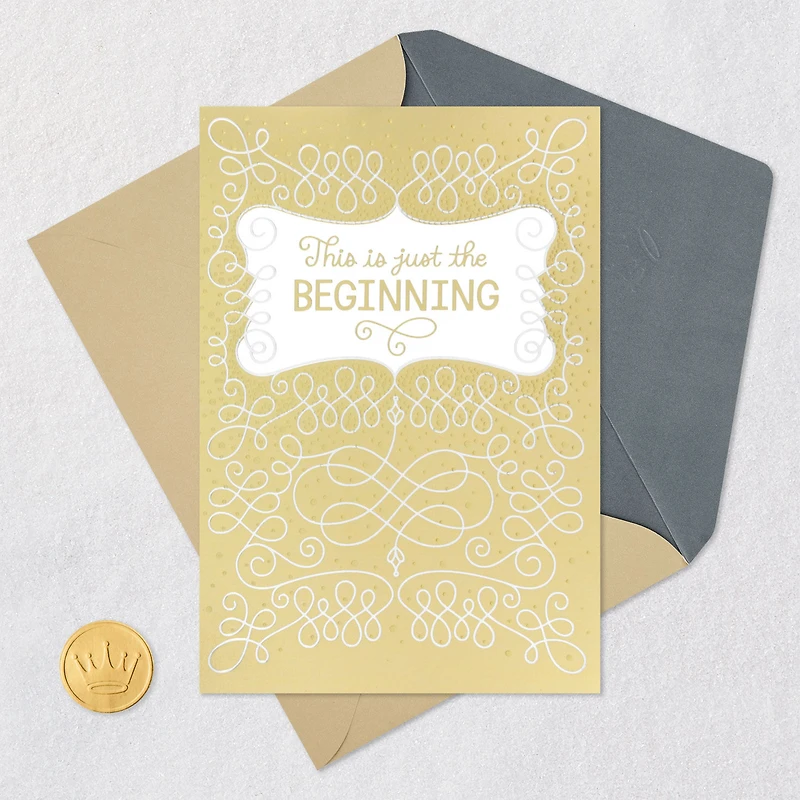 This Is Just the Beginning Congratulations Card for only USD 5.99 | Hallmark