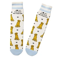 I Love My Golden Retriever Crew Socks for only USD 12.99 | Hallmark
