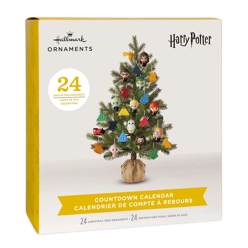 Harry Potter™ Hallmark Countdown Calendar Box With 24 Mini Ornaments for only USD 51.99 | Hallmark