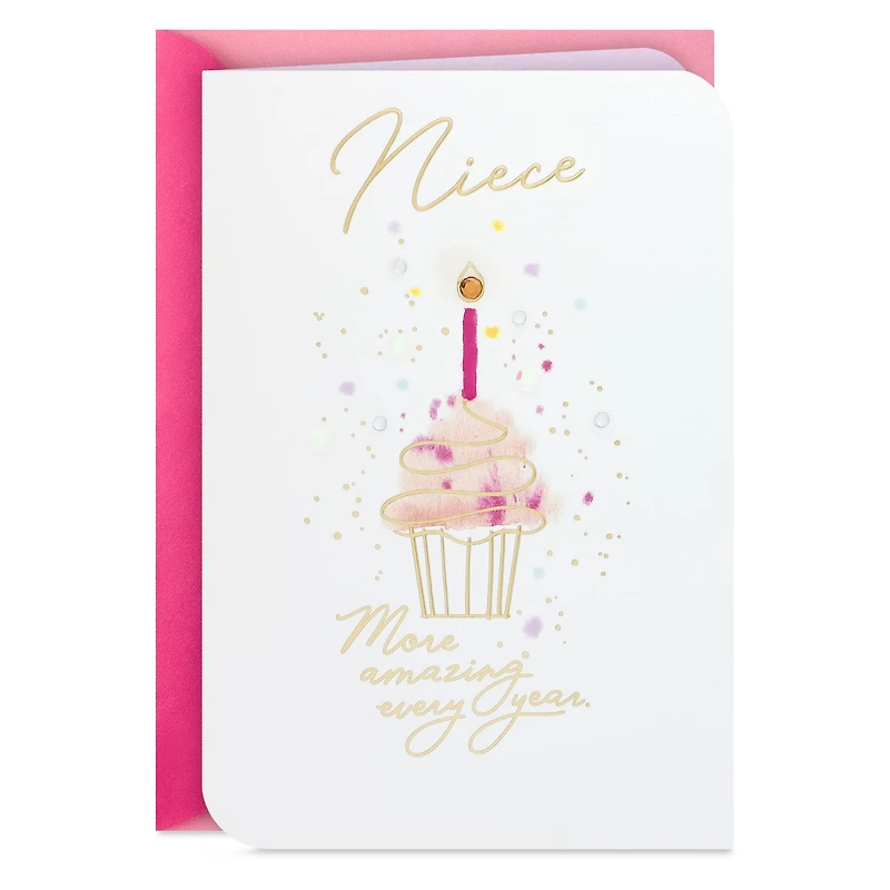 More Amazing Every Year Birthday Card for Niece for only USD 7.99 | Hallmark