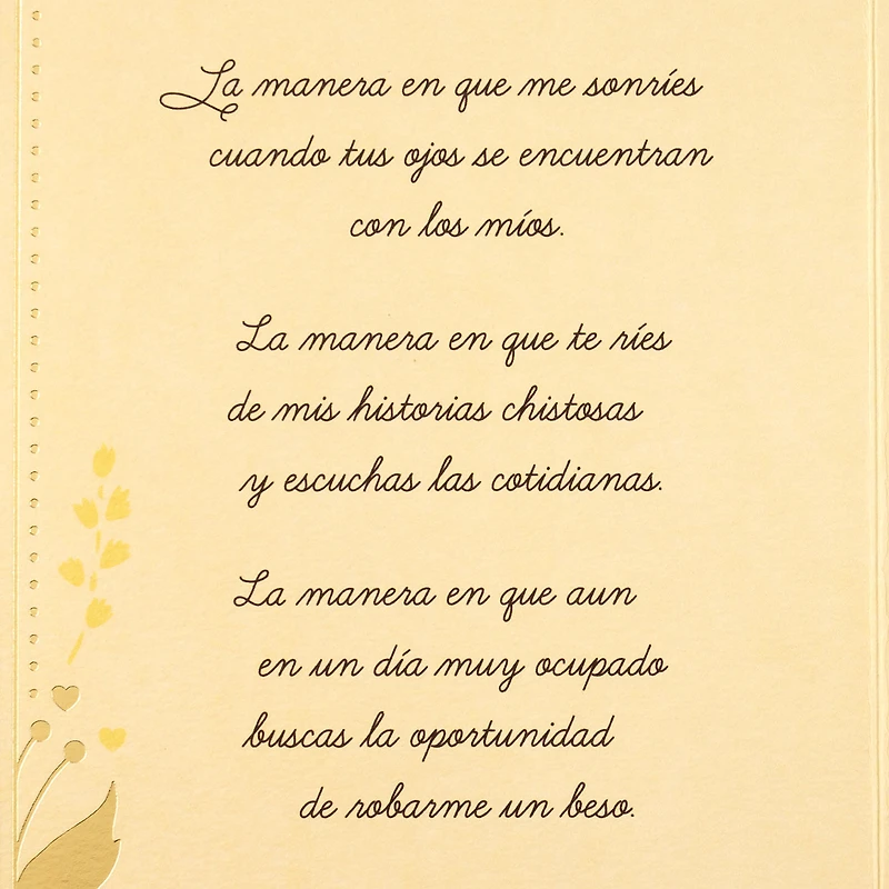 I Like the Little Things Spanish-Language Love Card for only USD 5.59 | Hallmark