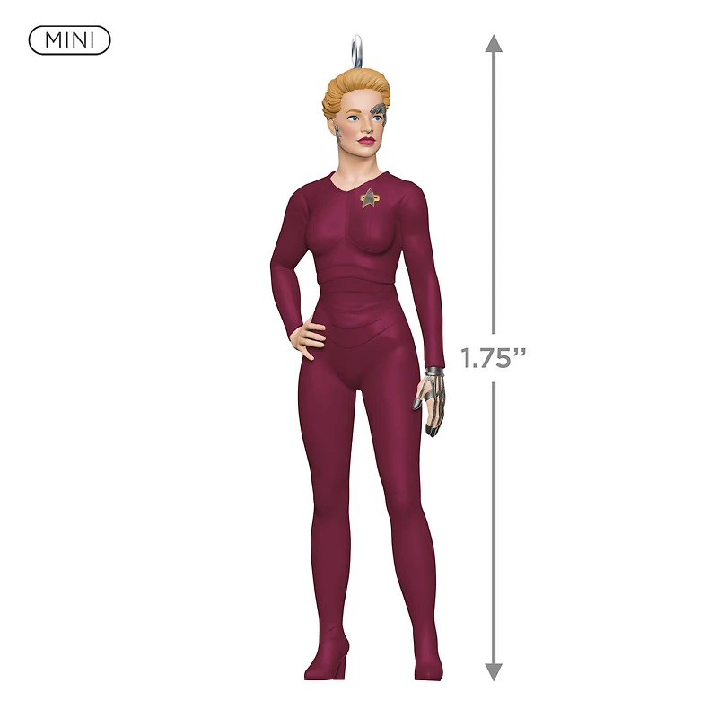 Mini Star Trek™: Voyager Seven of Nine Ornament, 1.75" for only USD 12.99 | Hallmark