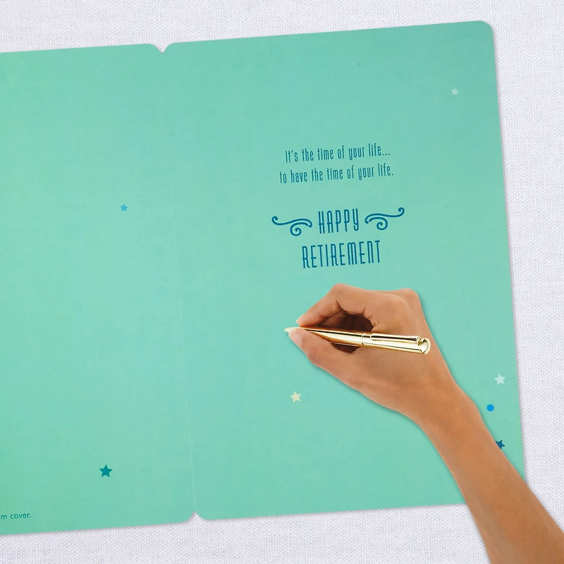 16" Retired and Admired Jumbo Retirement Card With Banner for only USD 12.99 | Hallmark