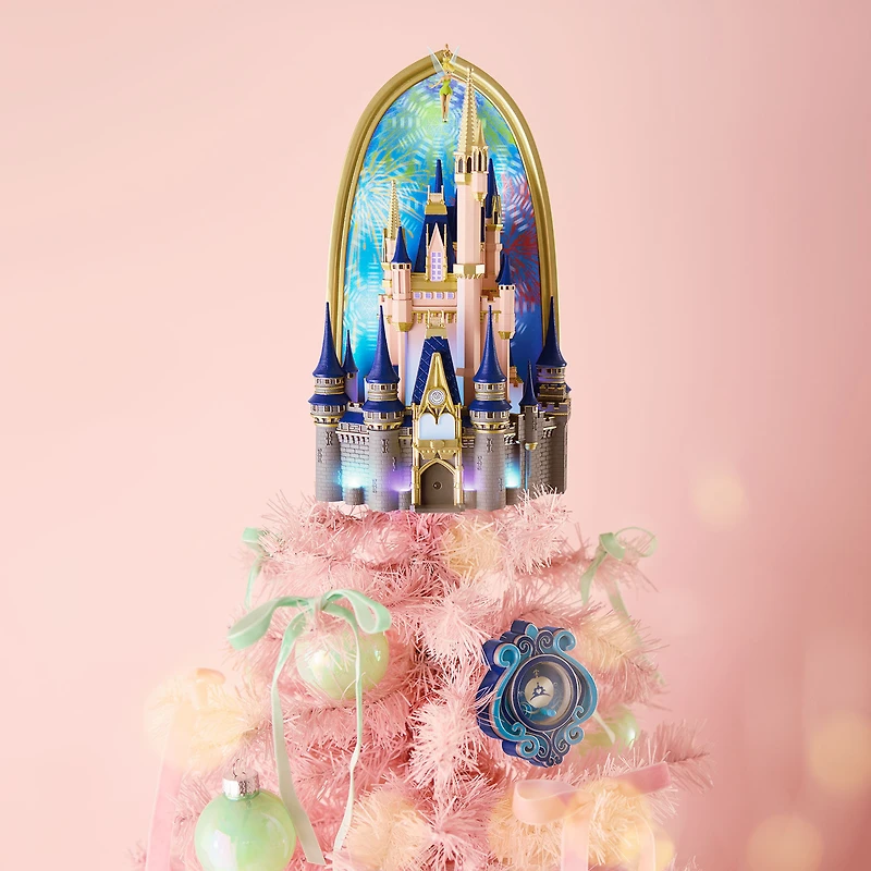 Walt Disney World Magic Kingdom Cinderella Castle Tree Topper With Light and Sound, 10.75" for only USD 199.99 | Hallmark
