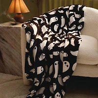 Grinning Ghosts Throw Blanket, 50x60 for only USD 12.49 | Hallmark