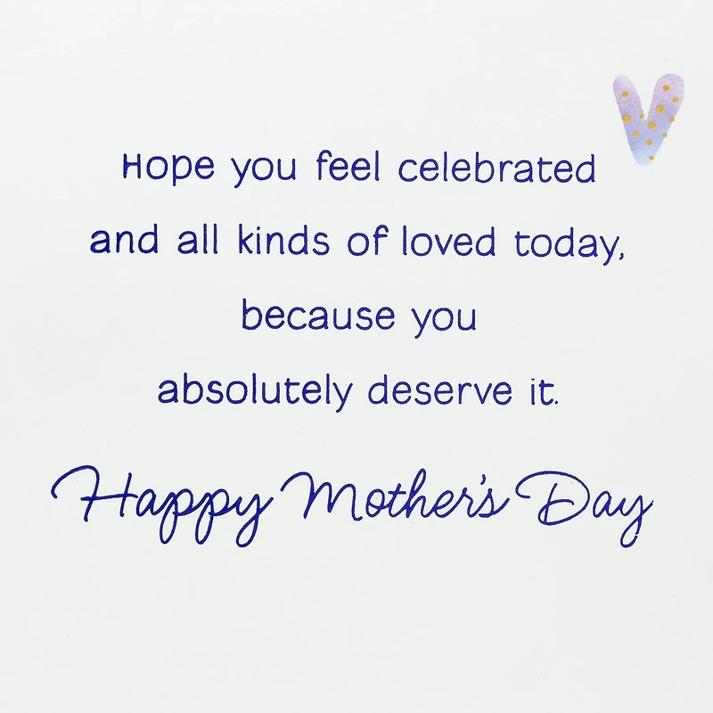 Hope You Feel All Kinds of Loved Mother's Day Card for only USD 5.99 | Hallmark