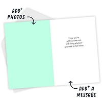 Rest and Feel Better Custom Get Well Card for only USD 4.99 | Hallmark
