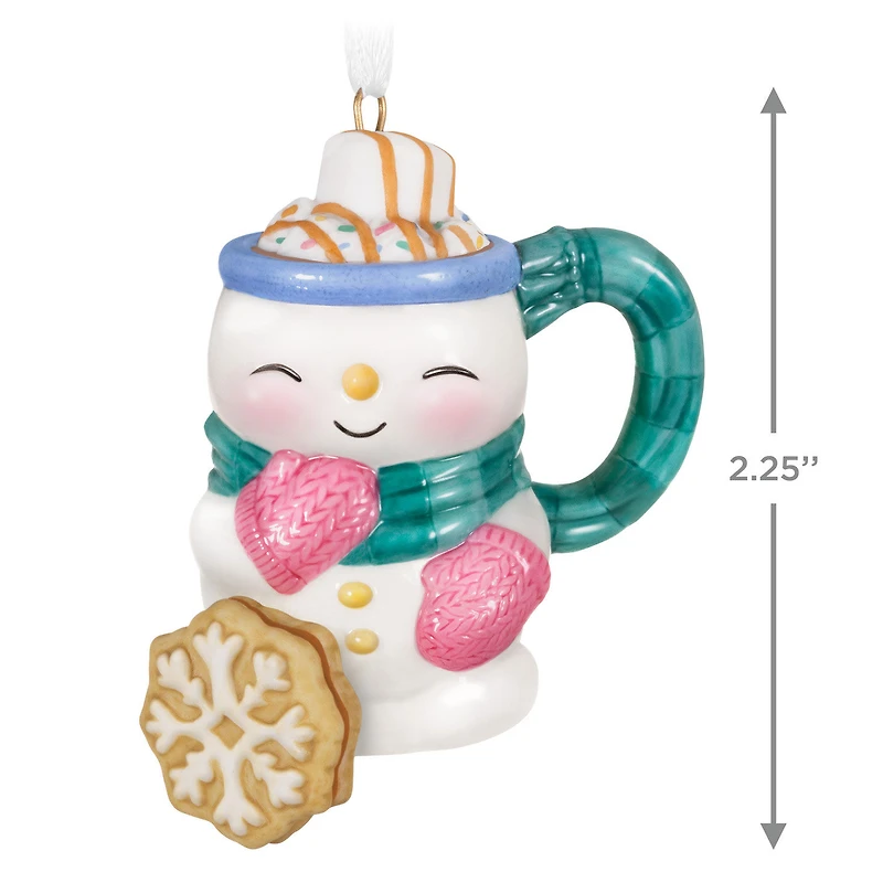 Cup of Cozy Porcelain Ornament for only USD 27.99 | Hallmark