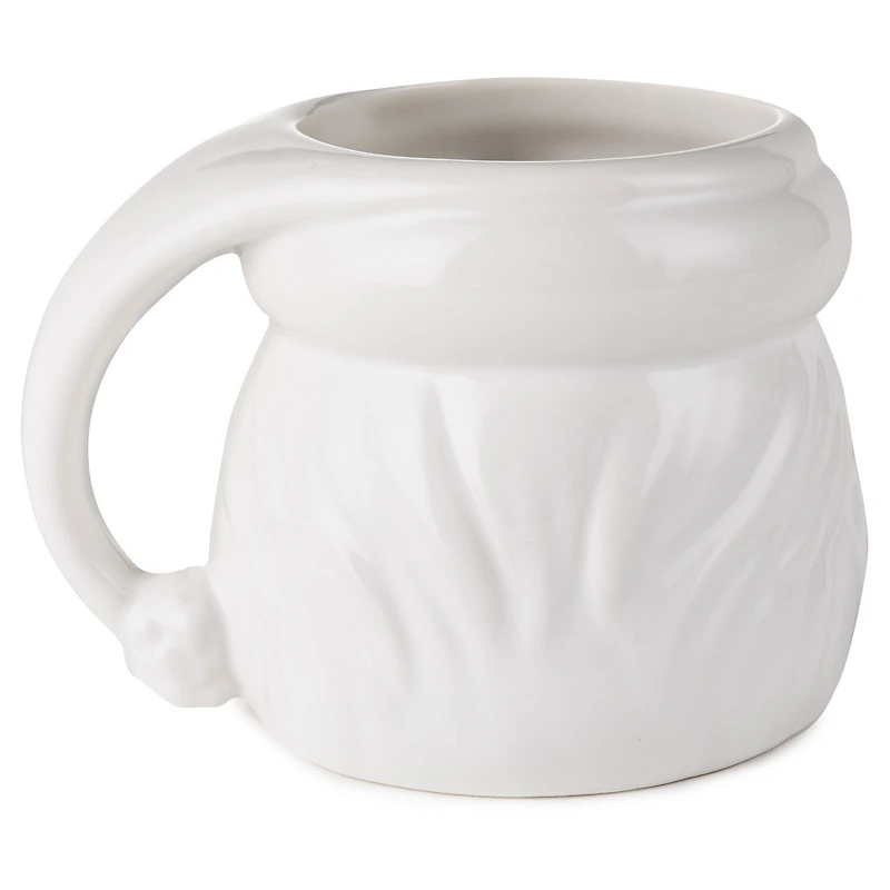 White Sculpted Santa Mug, 8 oz. for only USD 16.99 | Hallmark