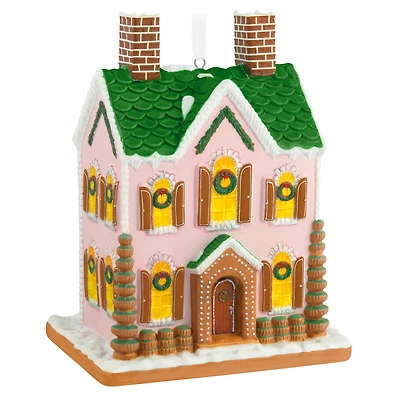 Gorgeous Gingerbread House Porcelain Ornament for only USD 36.99 | Hallmark