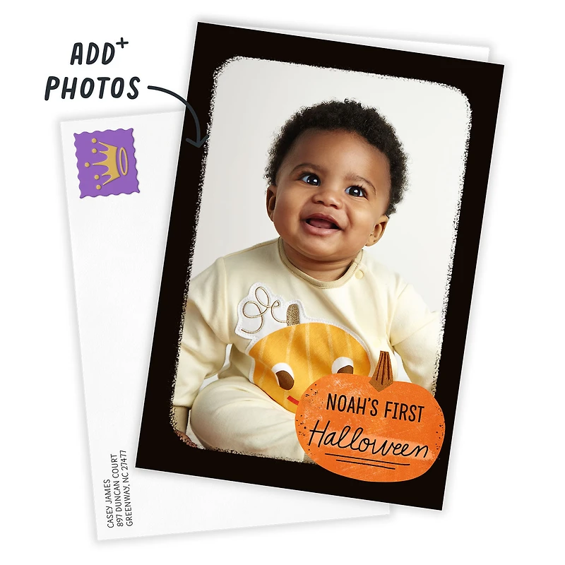 Baby's First Halloween Custom Halloween Card for only USD 4.99 | Hallmark