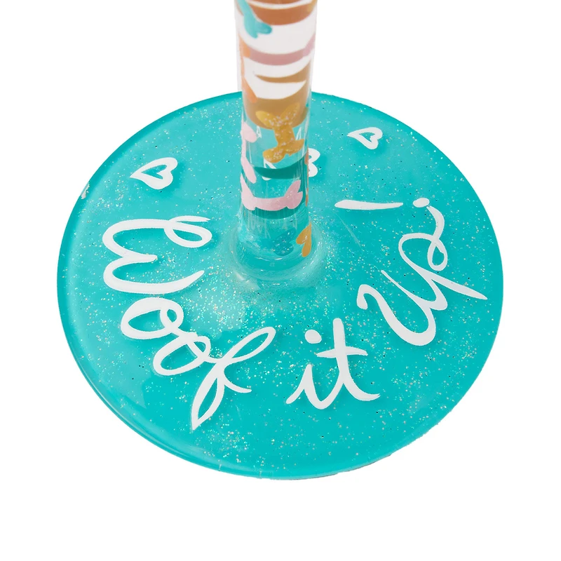 Lolita Woof It Up Handpainted Wine Glass, 15 oz. for only USD 34.99 | Hallmark