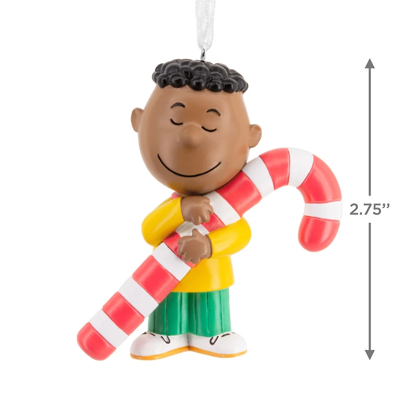 Peanuts® Franklin With Candy Cane Hallmark Ornament for only USD 11.49 | Hallmark