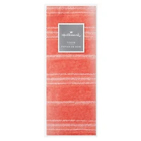 White Stripes on Coral Tissue Paper, 6 sheets for only USD 1.99 | Hallmark