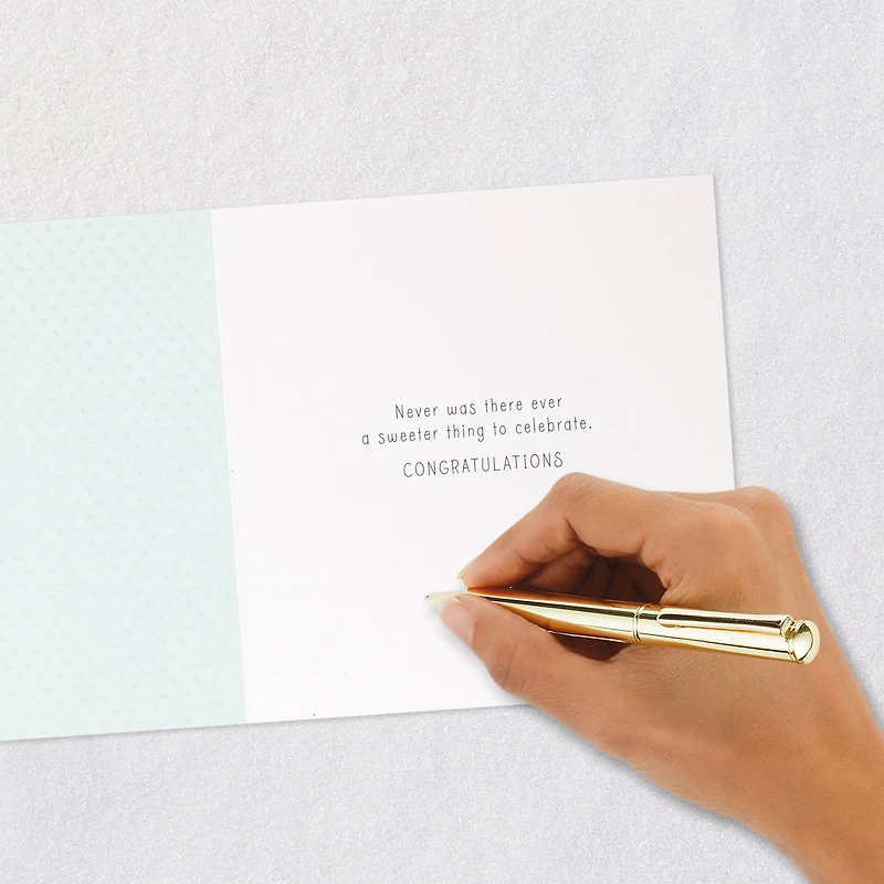 Disney Winnie the Pooh Never a Sweeter Thing Baby Shower Card for only USD 7.59 | Hallmark