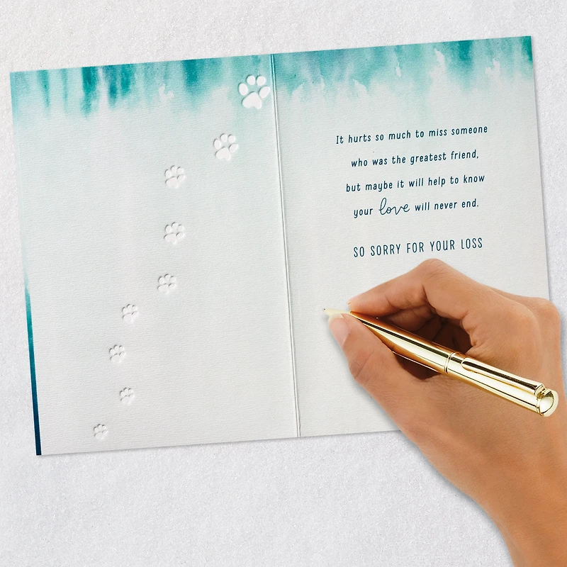 Your Love Will Never End Sympathy Card for Loss of Dog for only USD 4.99 | Hallmark