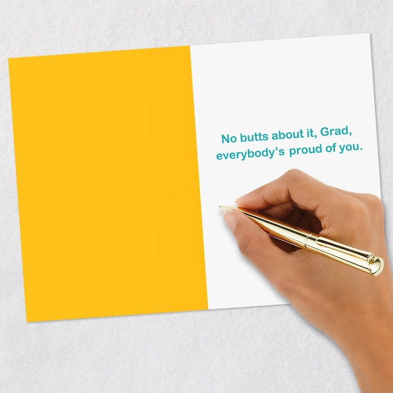 No Butts About It Funny Graduation Card for only USD 3.99 | Hallmark