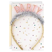 Best Reason to Celebrate Birthday Card with Party Headband for only USD 10.59 | Hallmark