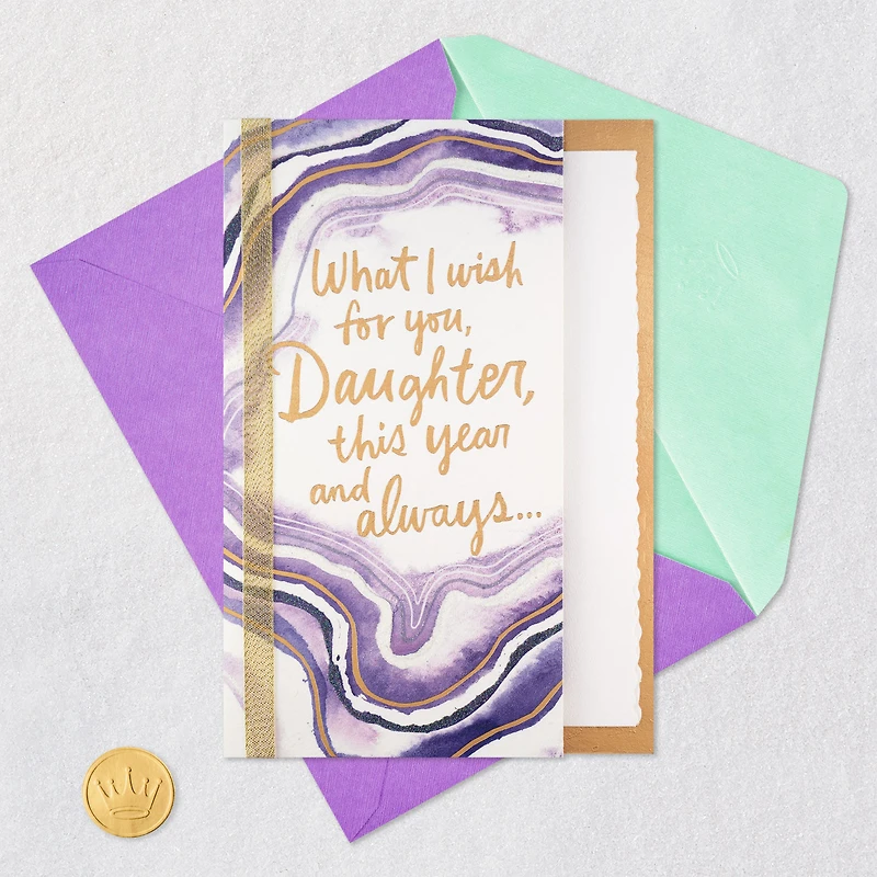 What I Wish for You Birthday Card for Daughter for only USD 7.59 | Hallmark