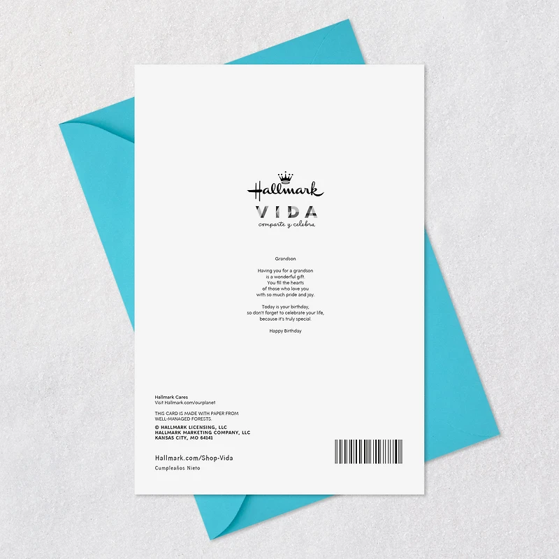 You Are a Gift Spanish-Language Birthday Card for Grandson for only USD 3.59 | Hallmark
