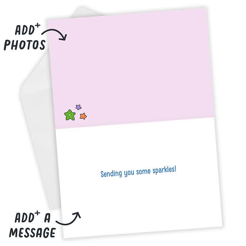 Rainbow Brite Sending Sparkles Custom Card for only USD 4.99 | Hallmark