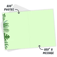 Personalized Tropical Ferns on Green Photo Card for only USD 4.99 | Hallmark