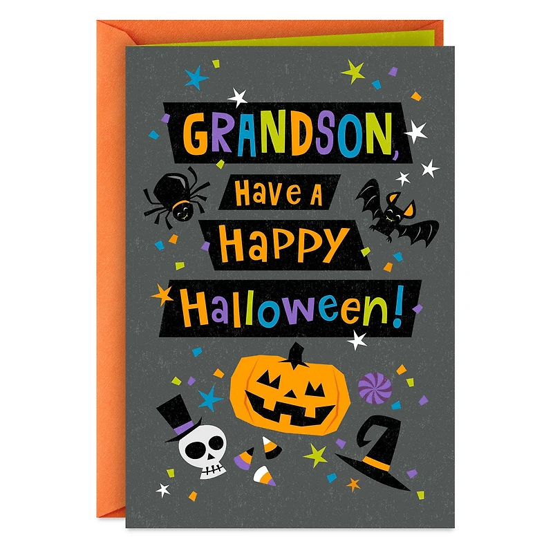 You Deserve a Frightfully Amazing Day Halloween Card for Grandson for only USD 2.00 | Hallmark