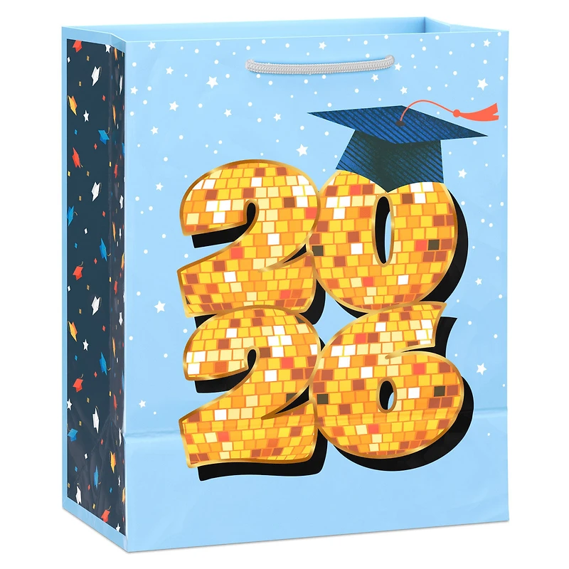 9.6" Disco Ball 2026 Medium Graduation Gift Bag for only USD 3.99 | Hallmark