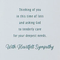 Our Prayers Are With You Religious Sympathy Card for only USD 4.59 | Hallmark