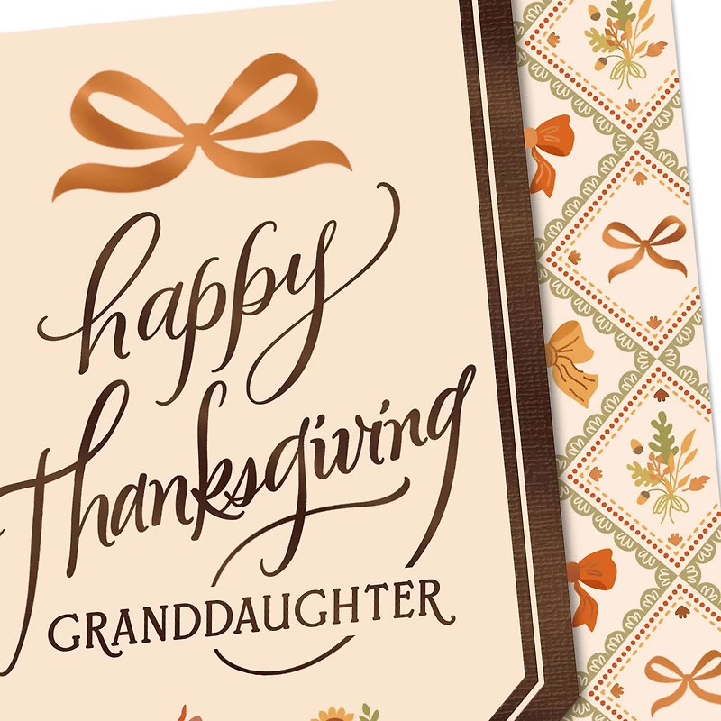 You're One of Life's Blessings Thanksgiving Card for Granddaughter for only USD 3.99 | Hallmark