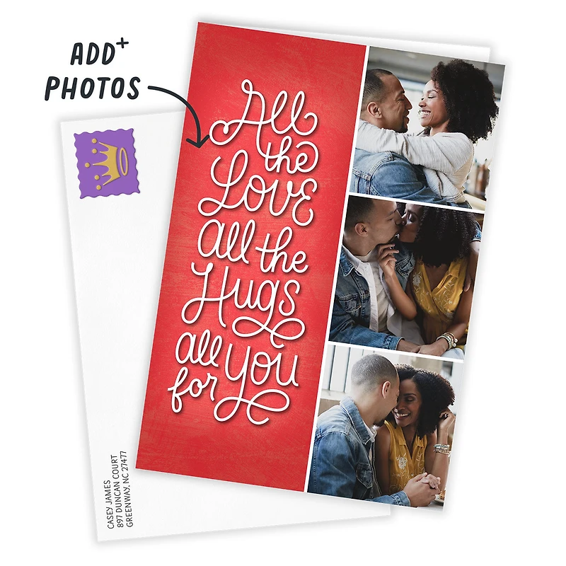Personalized All For You Love Photo Card for only USD 4.99 | Hallmark