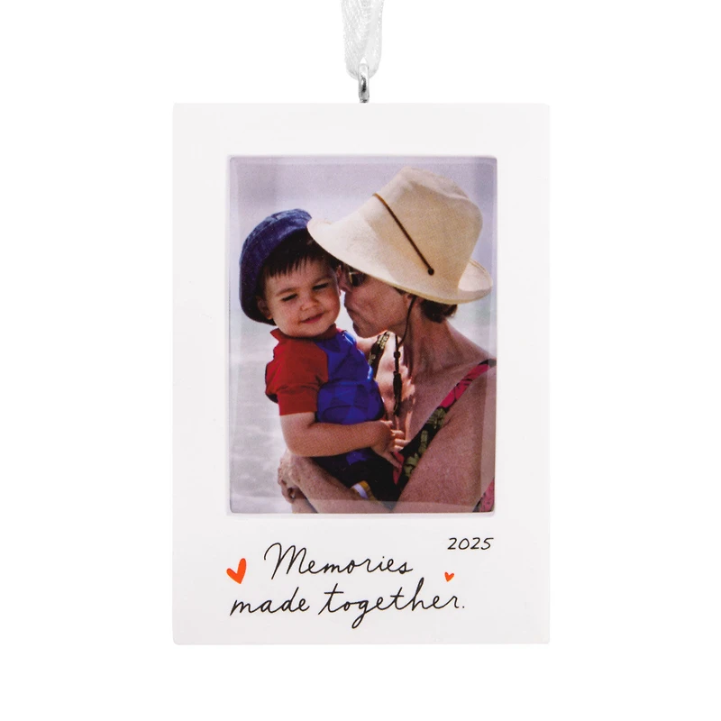 Memories Made Together 2025 Photo Frame Hallmark Ornament for only USD 14.99 | Hallmark
