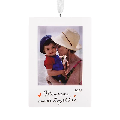 Memories Made Together 2025 Photo Frame Hallmark Ornament for only USD 14.99 | Hallmark
