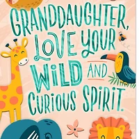 Love Your Wild Spirit Birthday Card for Granddaughter for only USD 2.99 | Hallmark