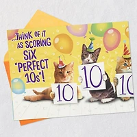 Six Perfect 10s Funny 60th Birthday Card for only USD 5.59 | Hallmark
