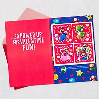 Nintendo Super Mario™ Valentine's Day Card With Puffy Stickers for only USD 5.99 | Hallmark