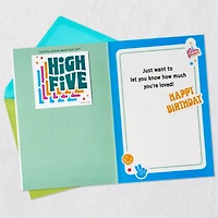 High Five Birthday Card for Kids With Decal for only USD 5.99 | Hallmark