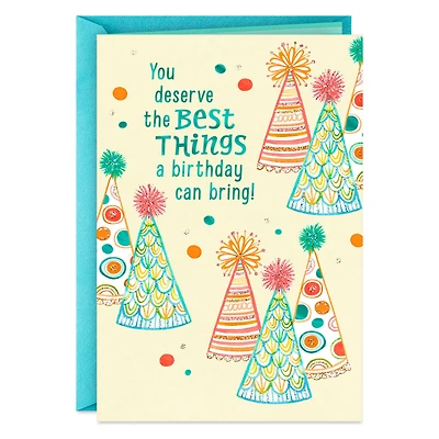 You Deserve the Best Birthday Card for only USD 2.50 | Hallmark