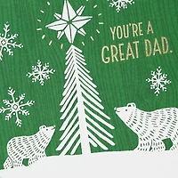 You're a Great Dad Christmas Card for only USD 6.59 | Hallmark