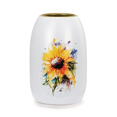Demdaco Sunflower Vase, 7" for only USD 25.99 | Hallmark