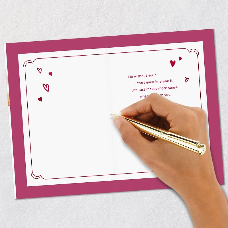 No Me Without You Romantic Sweetest Day Card for only USD 3.99 | Hallmark