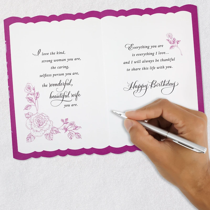 I Love Everything About You Birthday Card for Wife for only USD 7.99 | Hallmark