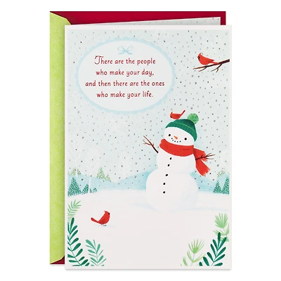 You Make My Day and My Life Christmas Card for only USD 5.99 | Hallmark