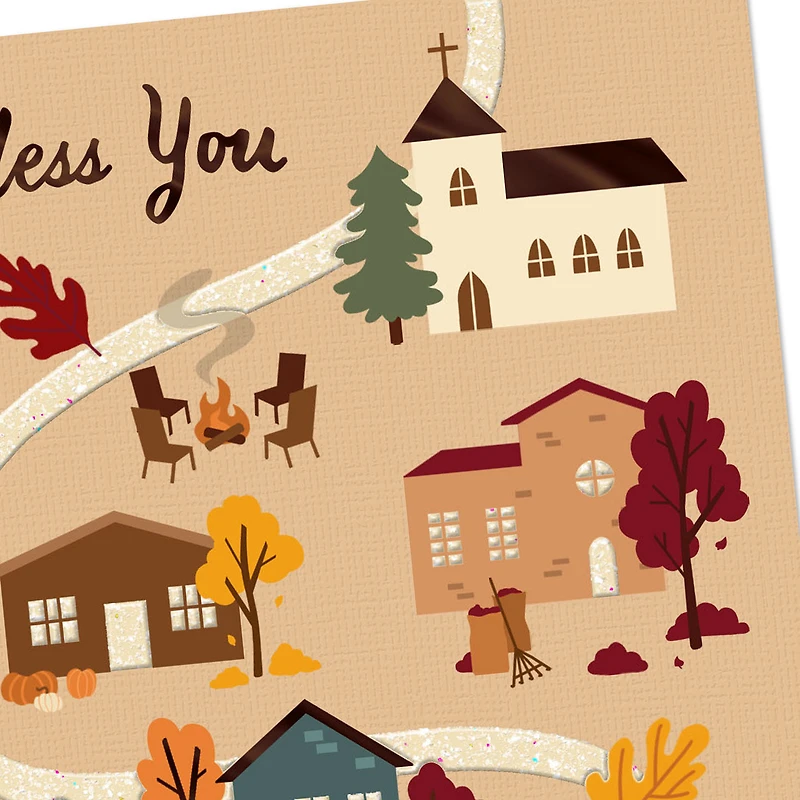Season of Grateful Hearts Religious Thanksgiving Card for only USD 2.00 | Hallmark