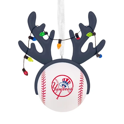 MLB New York Yankees™ Reindeer Baseball Hallmark Ornament for only USD 12.99 | Hallmark